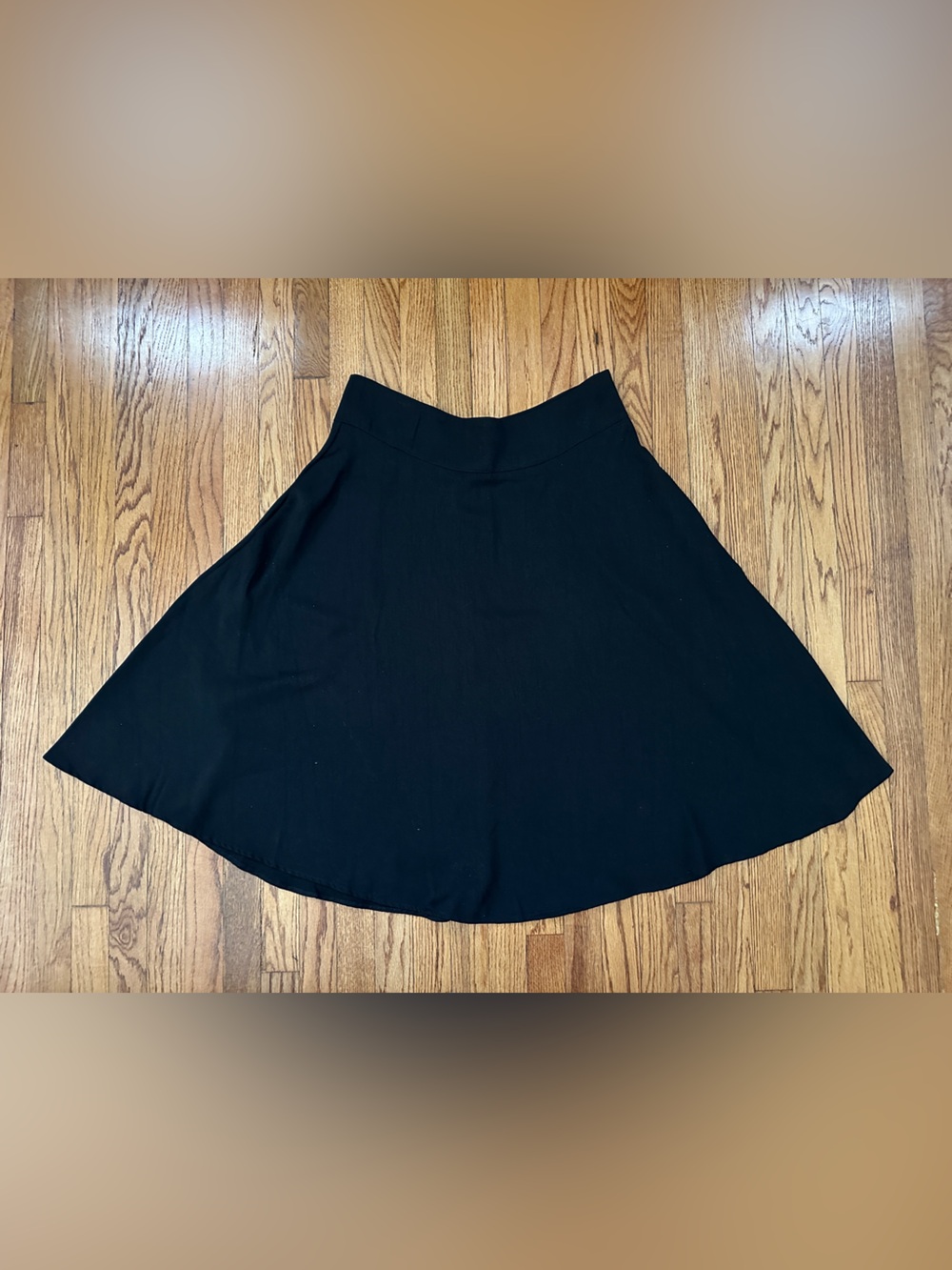 Unique Vintage Black Circle Skirt